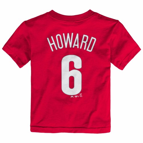MLB Majestic Faux Stitch Name & Number T-Shirt Collection Toddler SZ (2T-4T) - Picture 82 of 83