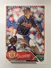 2023 Topps Holiday Mega Box Jared Shuster RC #H64 Braves!!!