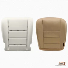 2002 203 2004 2005 Ford Excursion Driver Bottom Tan Vinyl Cover and Foam Cushion