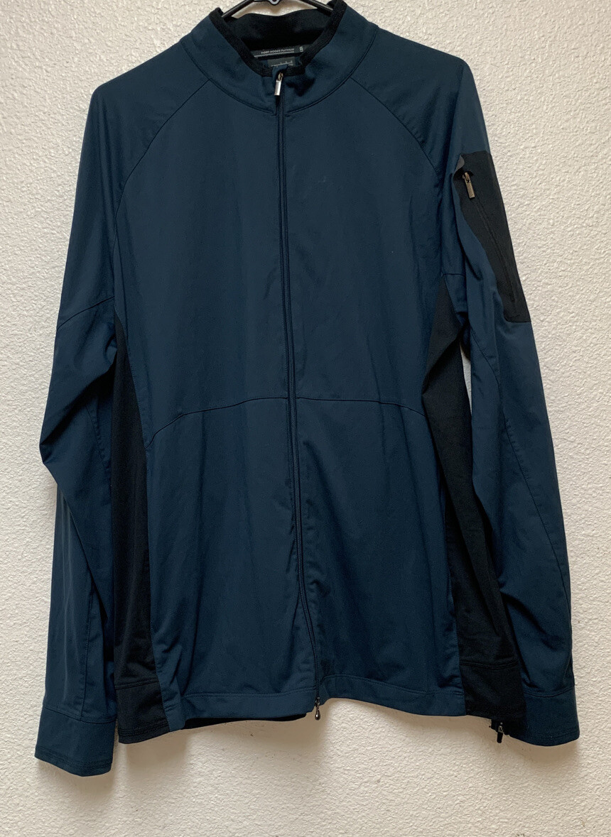 Nike TIGER WOODS Platinum Wind Resistant Golf Jacket Sz L Sold As