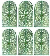 Mrs Grossman's Wrought Iron Gate Scrapbook Stickers 3 Strips 