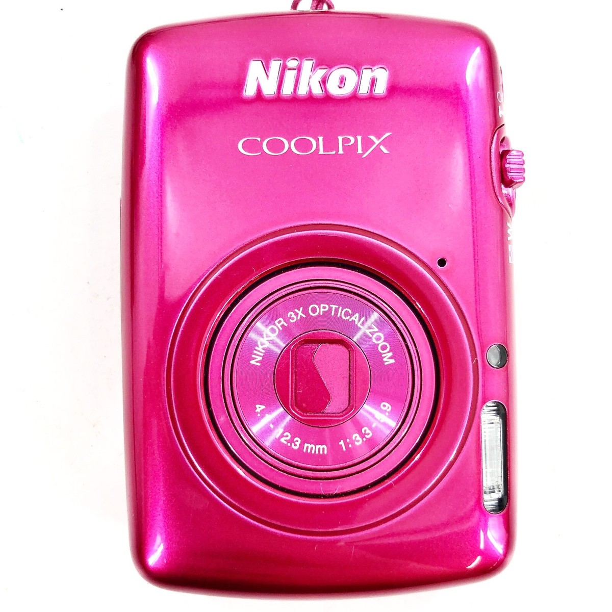 Nikon COOLPIX S01 Pink 10.1MP 3x Optical zoom Digital Camera