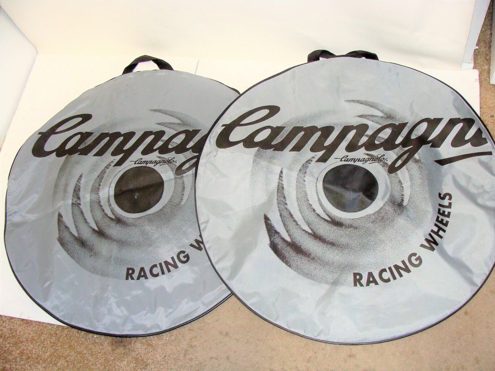 ~ Pair Of Campagnolo Racing Wheel Max 85% OFF Tire Zipper Covers Bag Now on sale Travel