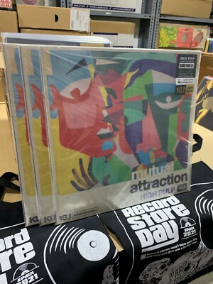 HIGH PULP LP MUTUAL ATTRACTION HIGH PULP GRÜNES VINYL RSD 2021