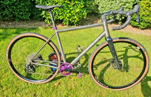 Orro Terra Ti - 1x SRAM AXS Fully Integrated, Titanium Gravel Bike (2024) Medium