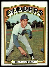Top 10 Don Sutton Baseball Cards 22