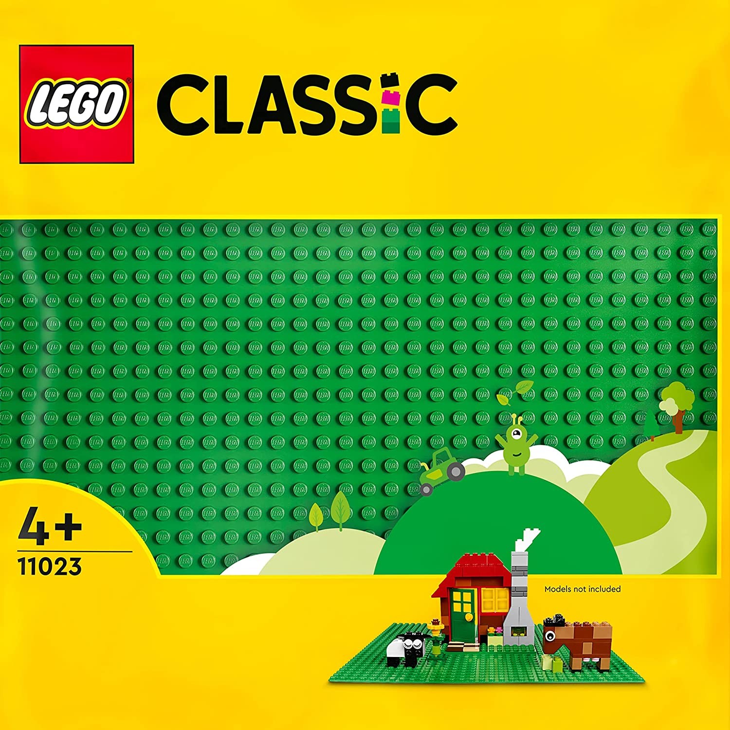 LEGO Classic 11023 plaque de construction verte briques enfants