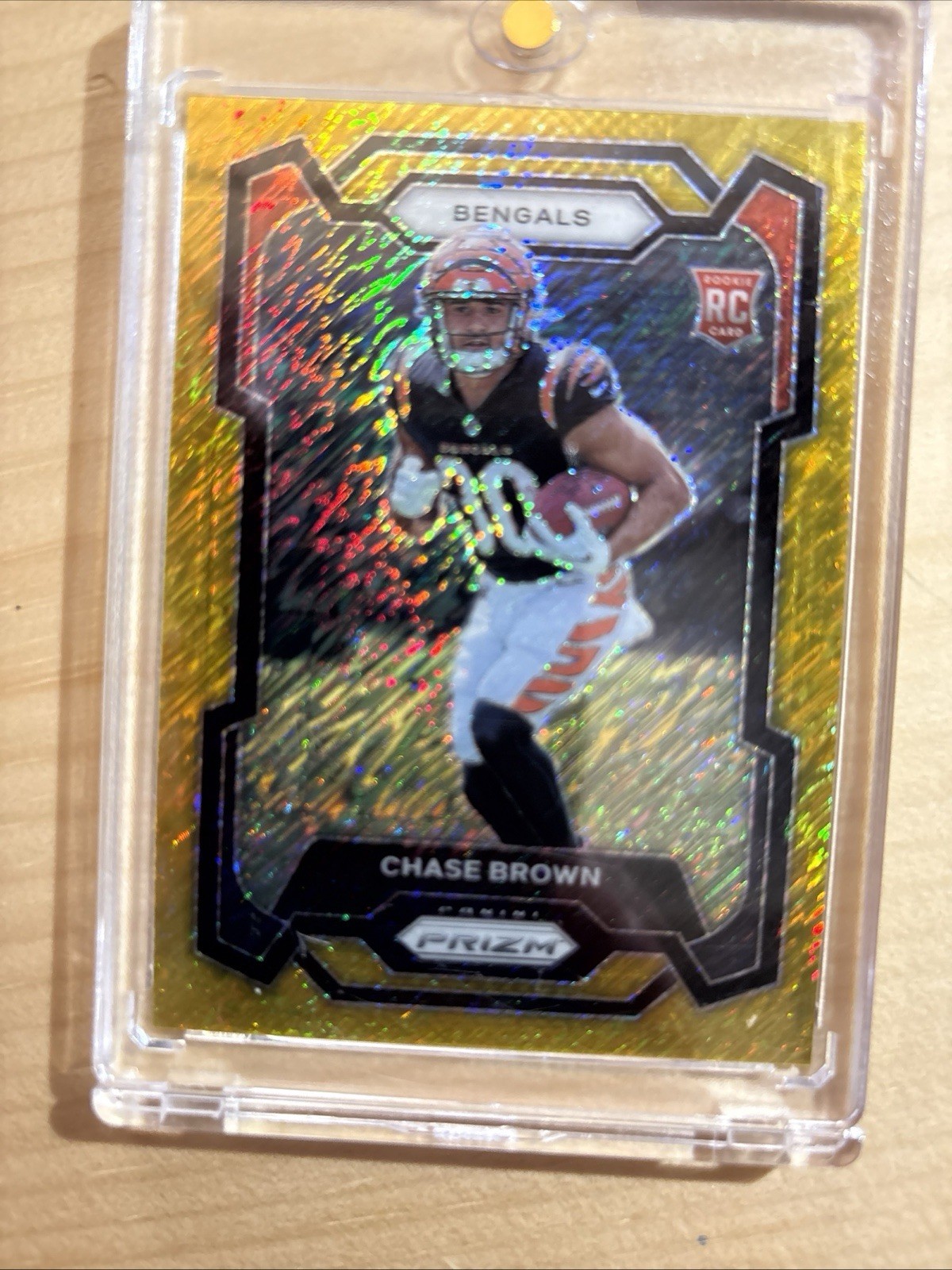 Chase Brown Panini Prizm #318 Base