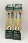 EcoTools Enhancing Eye Brush Set 1217 Double Ended Makeup Brushes NEW x2