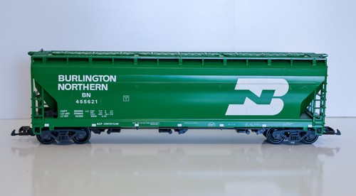 2002 LGB 3-Bay Covered Hopper #43820 Burlington Northern G Scale Train