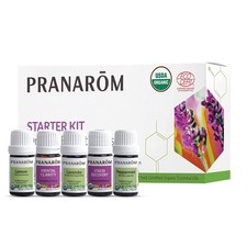 Pranarom Essential Oil Kit 5ml Lavender Lemon Peppermint Grapefruit Sage Organic