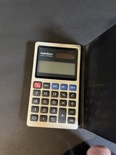 RADIO SHACK DUAL POWER SOLAR CALCULATOR WORKS