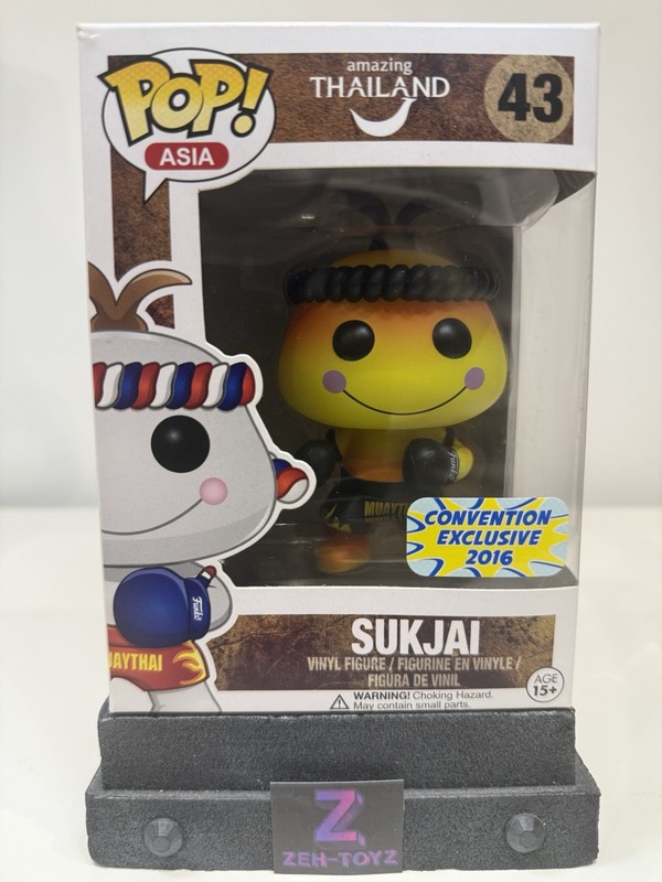 Funko Pop! Asia Amazing Thailand Sukjai #43 2016 Convention Exclusive