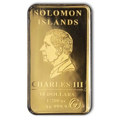 Solomon Islands 1/200 oz Gold Zodiac Ingot (Cancer) | eBay