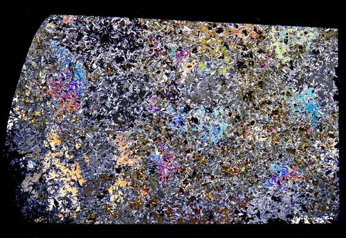 KINNE DIABASE Island Rügen Augite nests thin section STUNNING microscope slide - Picture 1 of 6