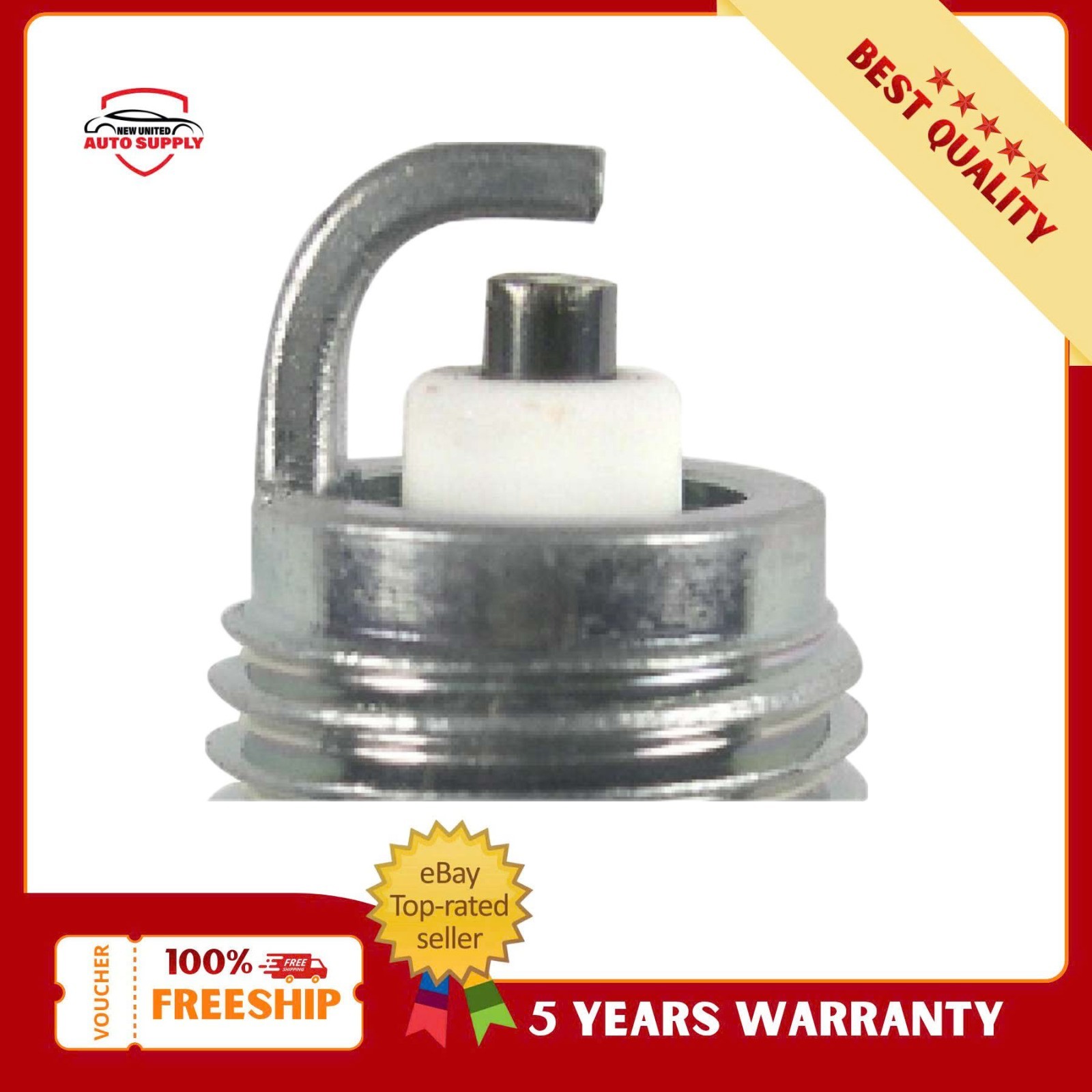 4pcs NGK 7411 Standard Spark Plug M10-1.0 Heat Range 8 for Arctic Cat Aprilia