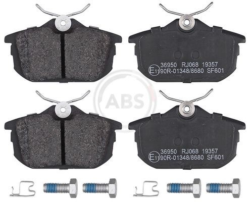 A.B.S. 36950 Bremsbelagsatz, Scheibenbremse FüR Mitsubishi Proton Smart Volvo-image
