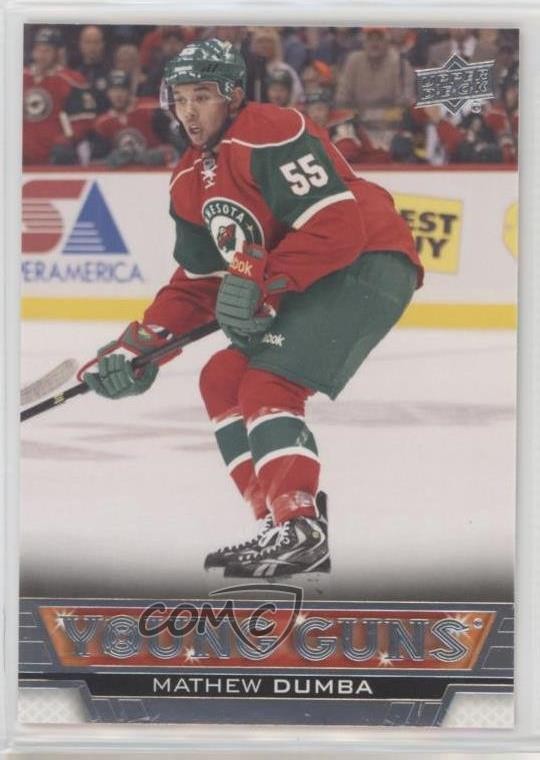 2013-14 Upper Deck Young Guns Matt Dumba Mathew Dumba #231 8sr