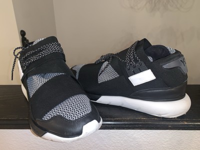 2014 Adidas Y-3 Yohji Yamamoto Qasa High Black B35674 Size 11 Fits