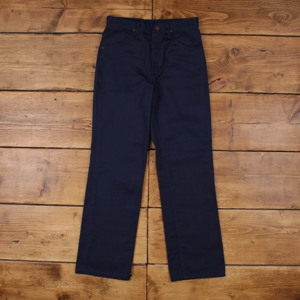 Vintage Rustler Workwear Pants Trousers 29x30 USA Made 70s Cowboy Cut Western