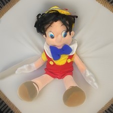 Mattel Disney Pinocchio Plush Toy 18 Inches Retired Vintage 1992 Cute Fun Boy