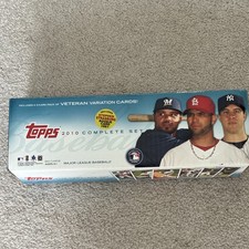 Topps 2010 Complete Set Box Major League Baseball 660 Cards Rookie Veteran
