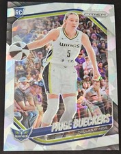 2025 Panini Prizm WNBA Paige Bueckers RC Cracked Ice Prizm Card #5 Dallas Wings