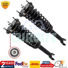 Pair Front Shock Struts Assembly w/Electric For Jaguar XJ XJR X351 RWD 2010-2019