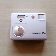 MINOLTA DiMAGE X21 Compact Digital Camera Tested Working Seller Japan