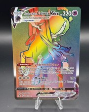 Shadow Rider Calyrex VMAX 204/198 Rainbow Rare Chilling Reign Pokemon Holo NM on eBay