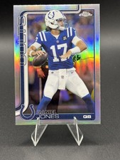 2025 Topps Chrome #132 Daniel Jones Refractor