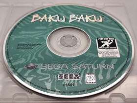 Baku Baku (Sega Saturn, 1996) *Disc Only* Tested & Cleaned!