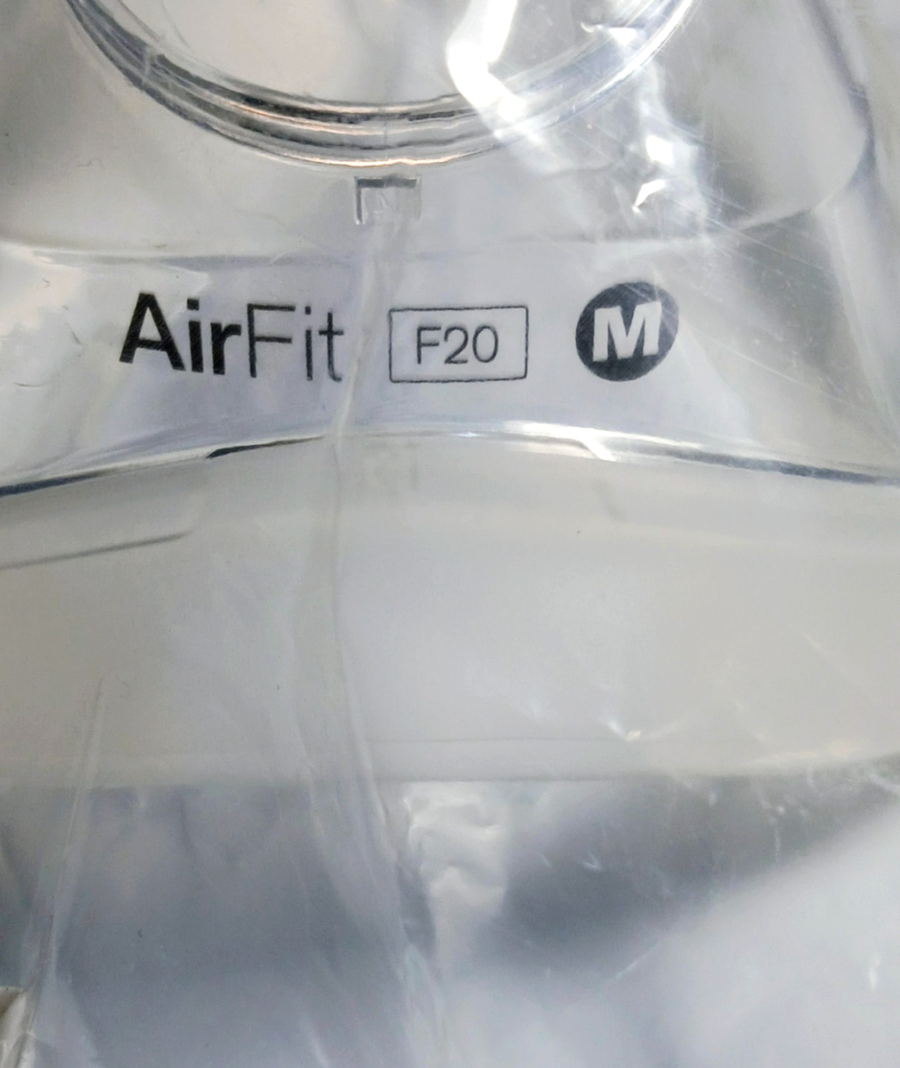 ResMed 63468 Airfit F20 Medium Replacement CPAP Mask Cushion for