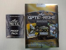 2026 LEAF OPTICHROME FOOTBALL Factory Sealed Hobby BOX 6 Autographs 2 Base BONUS