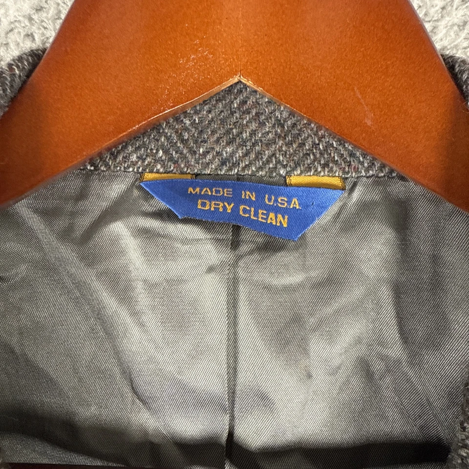 Pendleton Men's Virgin Wool Blazer Jacket Size 50 Tall Made in USA - Image 4 of 4