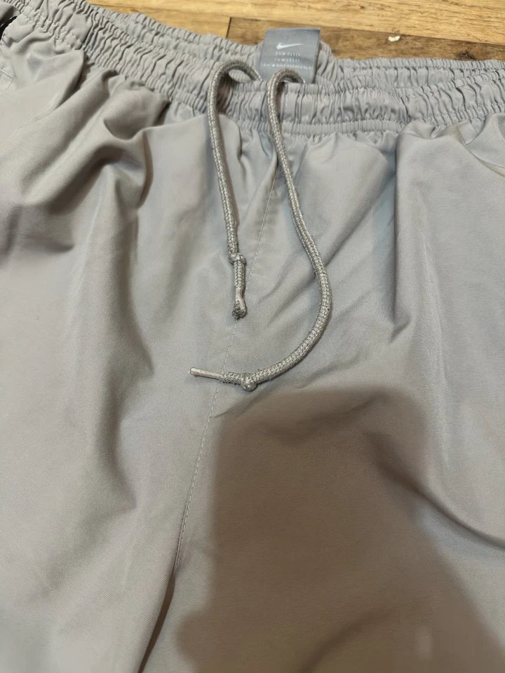 Vintage Y2K 2000’s Nike Silver Tag Running Windbreaker Trackpants XL Gray Grey - Image 4 of 4