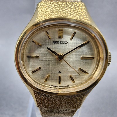 Seiko Gold 22mm Women\'s Watch SWR078 – Seiko USA main image 3