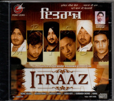 ITRAAZ - PUNJABI BHANGRA AUDIO CD. POINT ZERO.