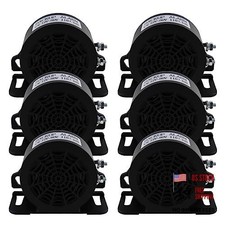 Backup Alarm 110dB 12V-80V DC Waterproof Industrial Heavy-Duty 110dB-6PC