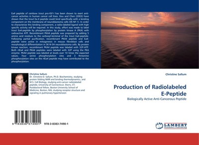 Christine Sallum | Production of Radiolabeled E-Peptide | Taschenbuch | Englisch