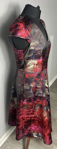 PER UNA Occasions Dress. Thick Heavy Material New With Tags Wool Blend UK12 - Picture 4 of 10