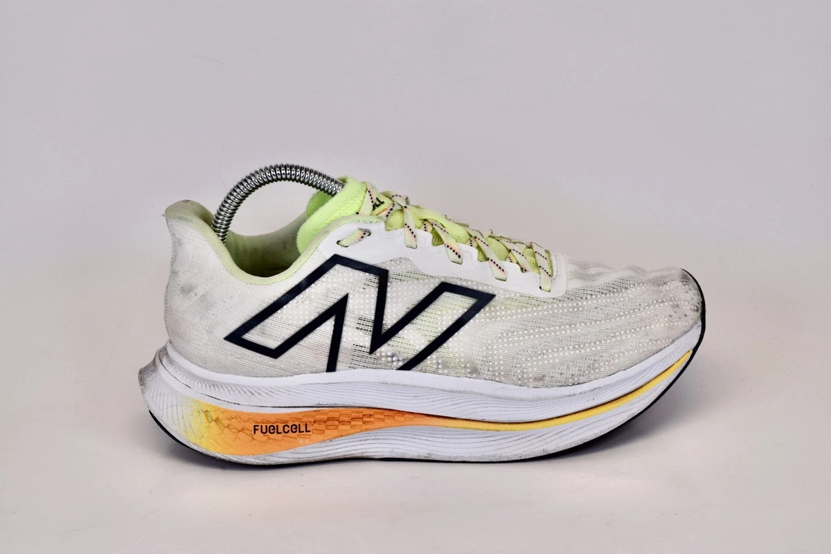 New Balance FuelCell SuperComp Trainer v2 White Lime Hot Mango for