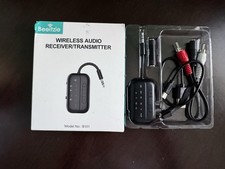 Beeitzie Model B101 Wireless Audio RX Receiver TX Transmitter Bluetooth