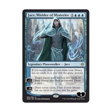 WotC MtG War of the Spark Jace, Wielder of Mysteries (R) NM