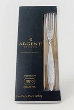 Argent Orfèvres Wavendon Stainless Steel 5 Piece Place Setting /6 Sets/30 Pieces
