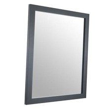 Rectangular Wall Mirror Framed Decorative Mirror 12  x 16  12"L x 16"W Black