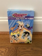 The Powerpuff Girls Mojo jojo's Pet Project, CD-ROM Vintage PC Game W/ Box