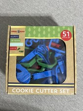 Nordic Ware Cookie Cutter Set 51pc Holiday Christmas Baking Shapes Animals Tree