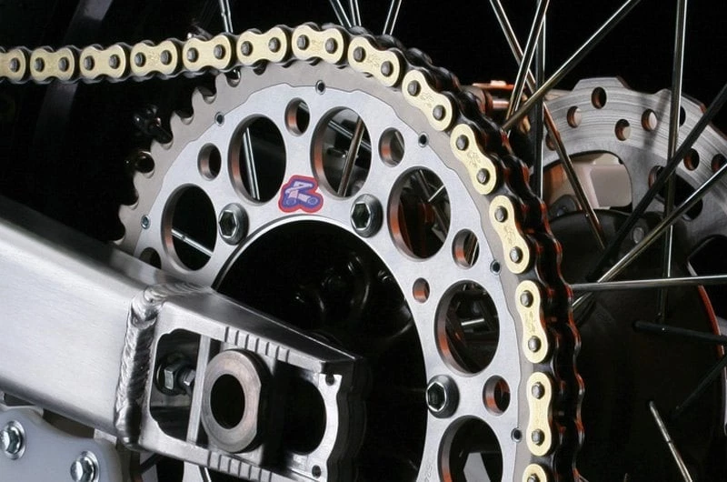 For Suzuki RMX450Z 10-18 Renthal 1230-520-49GPBK Twinring Groved Rear Chainwheel Foto 2 de 3