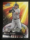 2025 Bowman Chrome - Meteoric Rise Aaron Judge #MR-4 Mojo Refractor